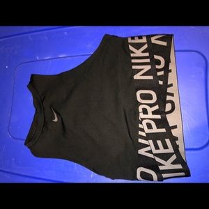 Nike top.